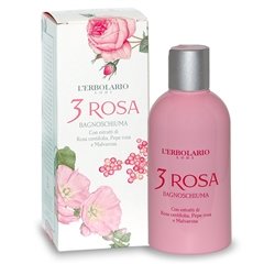 3 Rosa - Bath Foam Shower Gel - 250ml