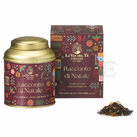 Snak - La Via del Tè - Black Tea and Spices Christmas Tale - can 100g | Christmas Tea | Erboristeria Natsabe: online selling