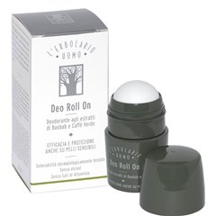 Erbolario Uomo - Deodorante Roll On senza Sali di Alluminio - 50ml