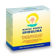 Spirulina Marcus Rohrer - ricarica da 540 compresse