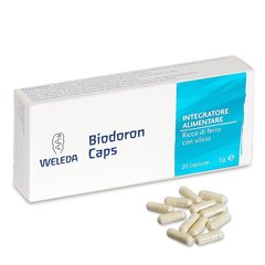 Biodoron - integratore ricco di ferro - 20 capsule da 0.15 g