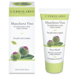 Pelle Mista - Maschera Viso all'Argilla, Propoli e Bardana - 50ml