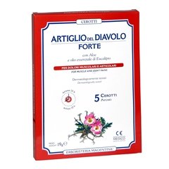 Devil's Claw Strong - Patches for muscles and joints pains - 5 patches