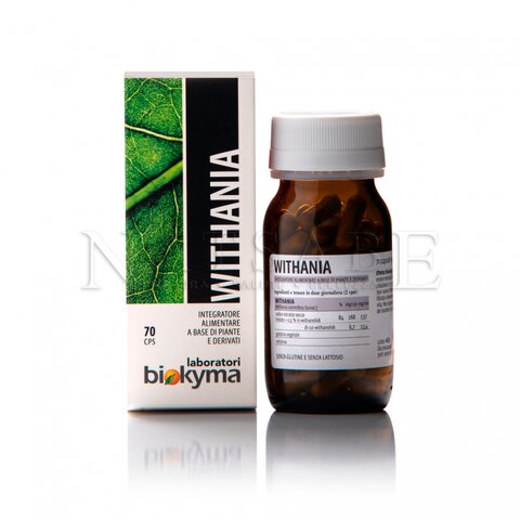 Biokyma - Withania - 70 capsule da 500 mg | Tavolette e capsule |  Erboristeria Natsabe: vendita online | erbe officinali, tisane, integratori