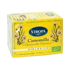 Infuso di Camomilla da agricoltura biologica -15 filtri