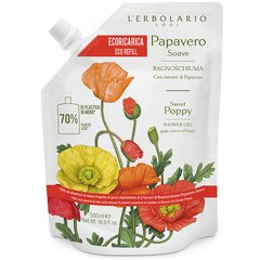 Papavero Soave - Bagnoschiuma - ecoricarica da 500 ml