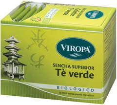 Infuso di Tè verde da agricoltura biologica - 15 filtri