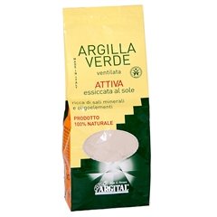 Argilla Verde Ventilata Attiva essiccata al sole - 500g