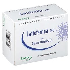 Lattoferrina 200 con Zinco e vit.D3 - 45 capsule da 320 mg