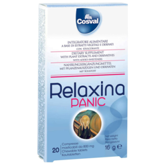 Relaxina Panic - 20 chewable tablets 800 mg each