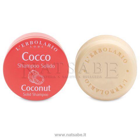 Erbolario - Cocco - Shampoo Solido - 60 g | Shampoo Doccia Solidi |  Erboristeria Natsabe: vendita online | erbe officinali, tisane, integratori