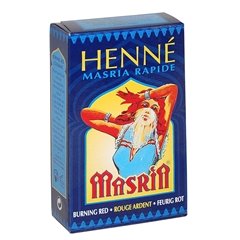 Hennè Masria - hennè rapido ROSSO ARDENTE - 90 g