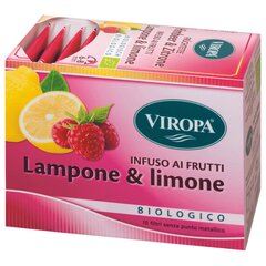 Infuso ai Frutti - Lampone e Limone da agricoltura biologica - 15 filtri da 2.7 g