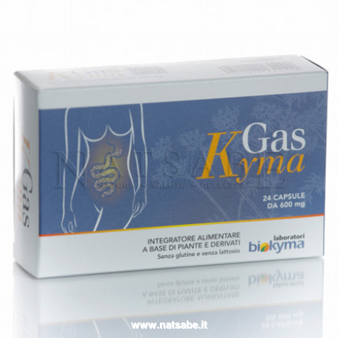 Biokyma - Gas Kyma - 24 capsule da 600 mg | Pancia gonfia |  Erboristeria Natsabe: vendita online | erbe officinali, tisane, integratori