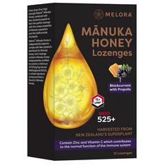 Miele di manuka - Manuka Honey Pastiglie con Manuka UMF15+, Propoli e Ribes Nero - 48g