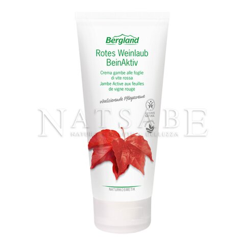 Bergland - Red vine leaves leg cream - 200 ml | Specific ointments | Erboristeria Natsabe: online selling