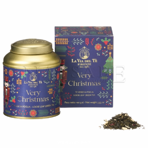 Snak - La Via del Tè - Tè di Natale Very Christmas - latta da 100 g | Tè di Natale  |  Erboristeria Natsabe: vendita online | erbe officinali, tisane, integratori