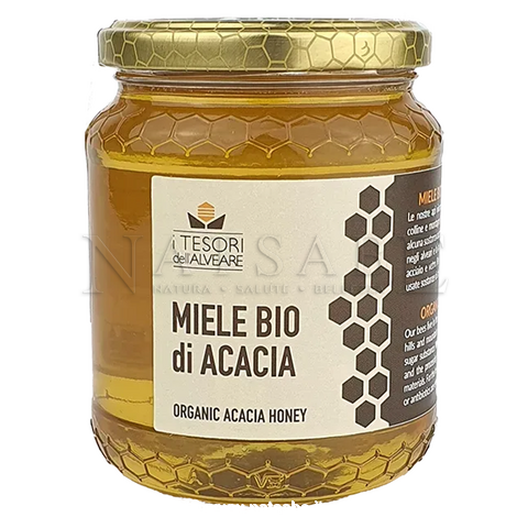 Kontak - Miele di Acacia Bio da agricoltura biologica - 500 g | Miele |  Erboristeria Natsabe: vendita online | erbe officinali, tisane, integratori