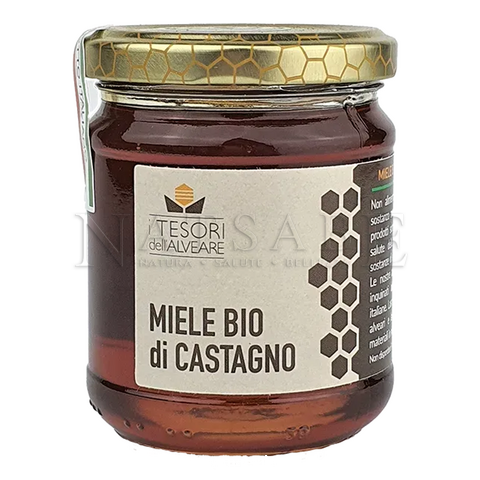 Kontak - Miele di Castagno Bio da agricoltura biologica - 500 g | Miele |  Erboristeria Natsabe: vendita online | erbe officinali, tisane, integratori