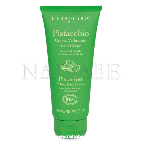 Erbolario - Pistacchio - Crema Vellutante Corpo - 100 ml | Creme corpo |  Erboristeria Natsabe: vendita online | erbe officinali, tisane, integratori