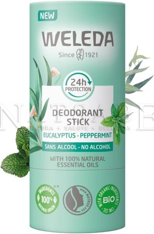 Weleda - Deodorant Stick Eucalyptus and Peppermint - 50 g | Deodorants | Erboristeria Natsabe: online selling