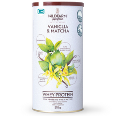 Whey Protein - vaniglia e matcha - 510 g