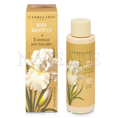 Erbolario - Iris Bianco - Essenza per Bucato - 150 ml | Miscele di oli essenziali puri |  Erboristeria Natsabe: vendita online | erbe officinali, tisane, integratori