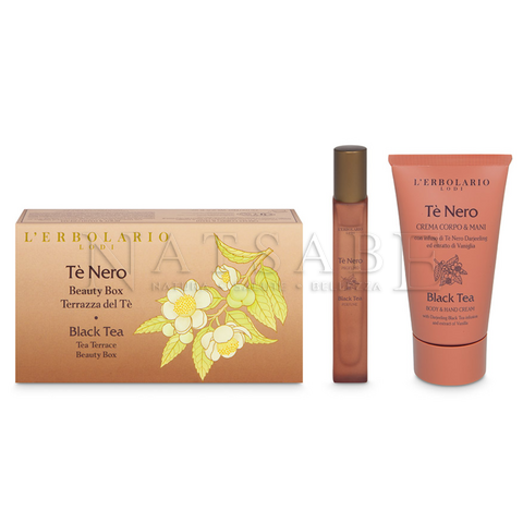 Erbolario - Tè Nero - Beauty Box Terrazza del Tè | Confezioni Regalo Erbolario |  Erboristeria Natsabe: vendita online | erbe officinali, tisane, integratori