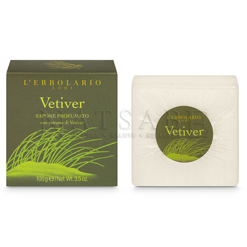 Erbolario - Vetiver - Sapone Profumato - 100 g | Saponette |  Erboristeria Natsabe: vendita online | erbe officinali, tisane, integratori