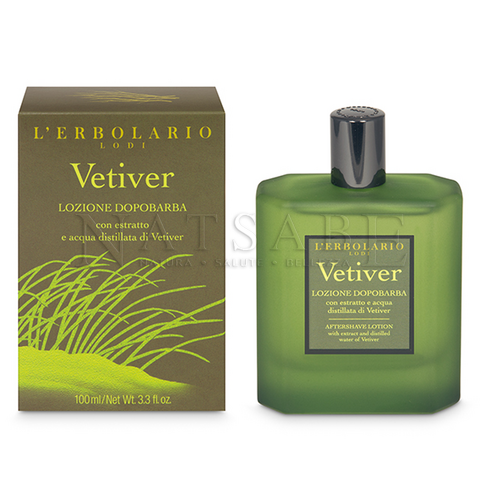 Erbolario - Vetiver - Dopobarba - 100 ml | Creme e dopobarba |  Erboristeria Natsabe: vendita online | erbe officinali, tisane, integratori