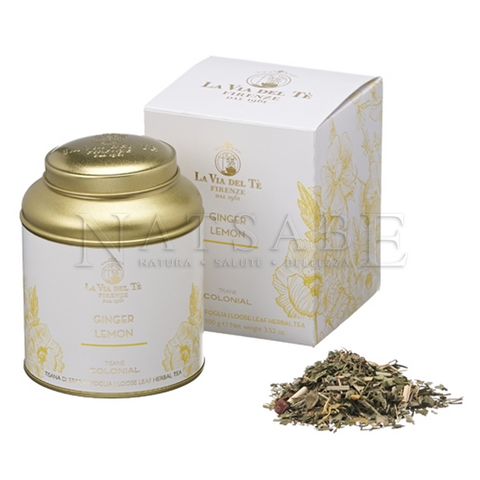 Snak - La Via del Tè - Infuso Ginger Lemon - 100 g | Confezioni Regalo |  Erboristeria Natsabe: vendita online | erbe officinali, tisane, integratori