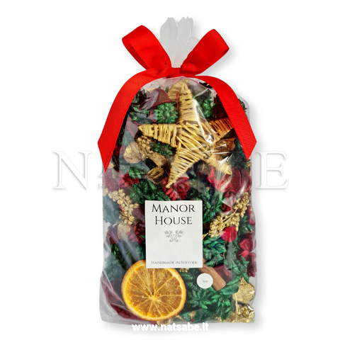 Manor House - Suffolk - Scented Pot Pourri - Christmas - 200 g | Scented Pot Pourri | Erboristeria Natsabe: online selling