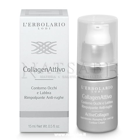 Erbolario - CollagenAttivo - Contorno occhi e labbra rimpolpante anti-rughe - 15 ml | Contorno occhi |  Erboristeria Natsabe: vendita online | erbe officinali, tisane, integratori