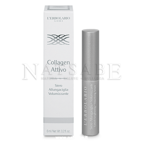 Erbolario - CollagenAttivo - Siero Allungaciglia Volumizzante - 6 ml | Trattamenti intensivi |  Erboristeria Natsabe: vendita online | erbe officinali, tisane, integratori