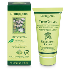 Deocrema Deodorante a lungo effetto alla Menta acquatica - 50 ml