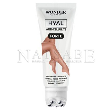 Wonder Company - Crema Anti-cellulite Hyal Forte - 125 ml | Creme e gel per la Cellulite |  Erboristeria Natsabe: vendita online | erbe officinali, tisane, integratori