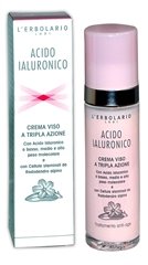 Acido Ialuronico Tripla Azione - Crema Viso per Pelli Normali e Secche - 50ml