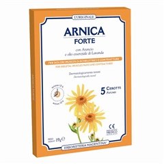 Arnica Forte - Cerotti per dolori muscolo-scheletrici e contratture - 5 cerotti